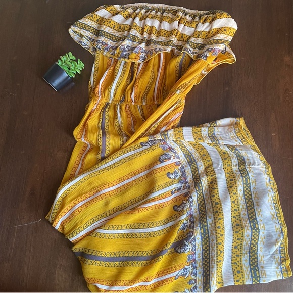 Free People Simone Flounce One-Piece Jumpsuit Size Small - Picture 2 of 9